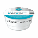 LINDSAY-FACE MASK-28g-KR-W-COOL TEA-TREE MODELING MASK CUP PACK