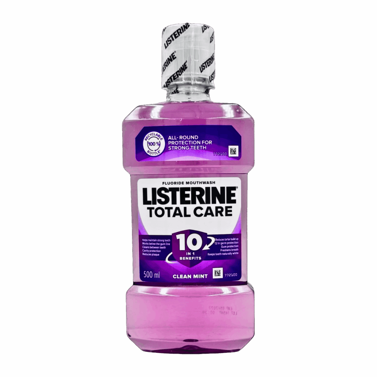 LISTERINE-MOUTH WASH-500ml-IT-M/W-TOTAL CARE CLEAN MINT - Image 1