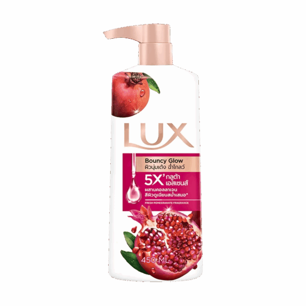 LUX-BODY WASH-450ml-TH-W-BOUNCY GLOW  (PUMP)