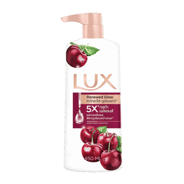 LUX-BODY WASH-450ml-TH-W-RENEWED GLOW (PUMP)