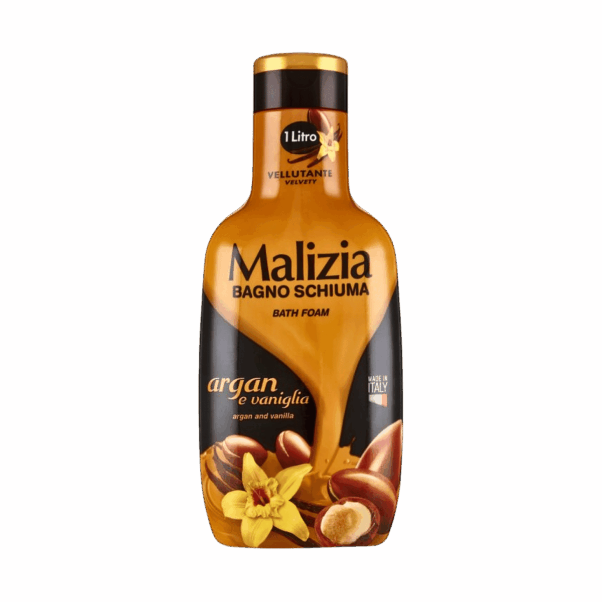 MALIZIA-BODY WASH-1l-IT-W-ARGAN E VANIGLIA - Image 1