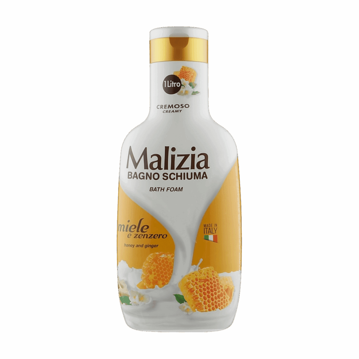 MALIZIA-BODY WASH-1l-IT-W-MIELE & ZENZERO - Image 1