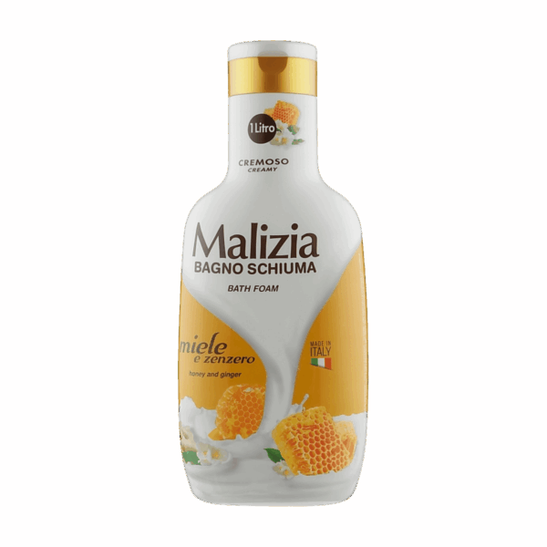 MALIZIA-BODY WASH-1l-IT-W-MIELE & ZENZERO