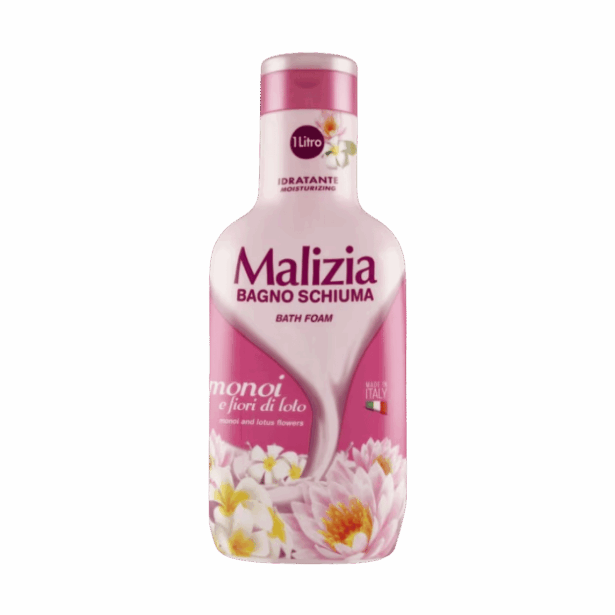 MALIZIA-BODY WASH-1l-IT-W-MONOI & FIORI LOTO - Image 1