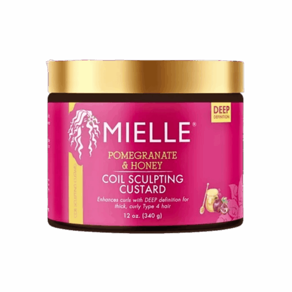 MIELLE-HAIR CREAM-340g-US-W-POMEGRANATE & HONEY COIL SCULPTING CUSTARD