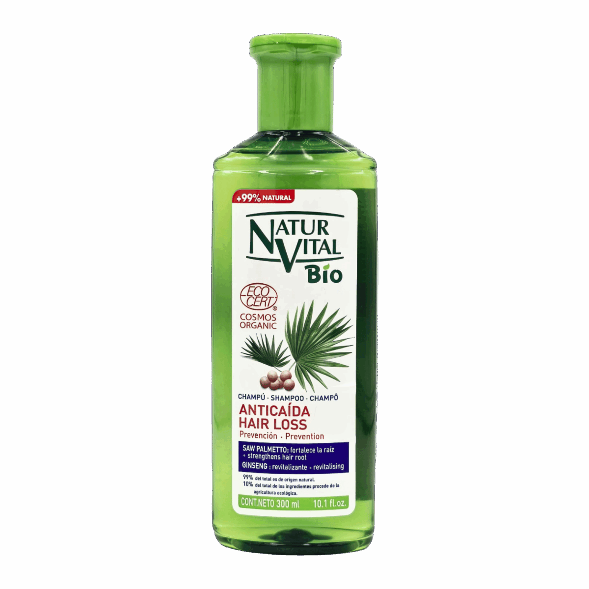 NATUR VITAL-SHAMPOO-300ml-ES-M/W-HAIR LOSS PREVENTION REVITALIZING (7049S6) - Image 1