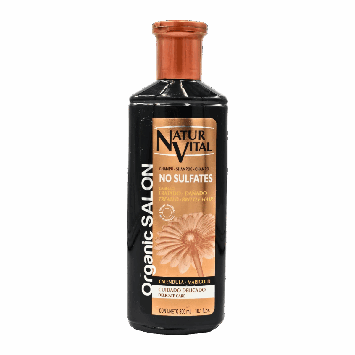 NATUR VITAL-SHAMPOO-300ml-ES-M/W-NO SULFATE DELICATE CARE (7050S6) - Image 1
