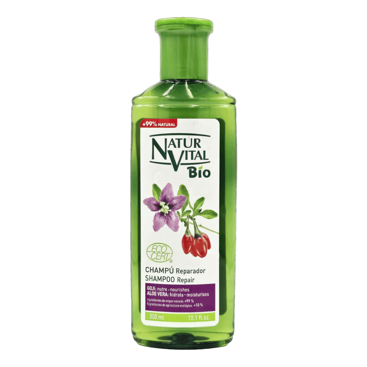 NATUR VITAL-SHAMPOO-300ml-ESP-M/W-BIO REPAIR - Image 1