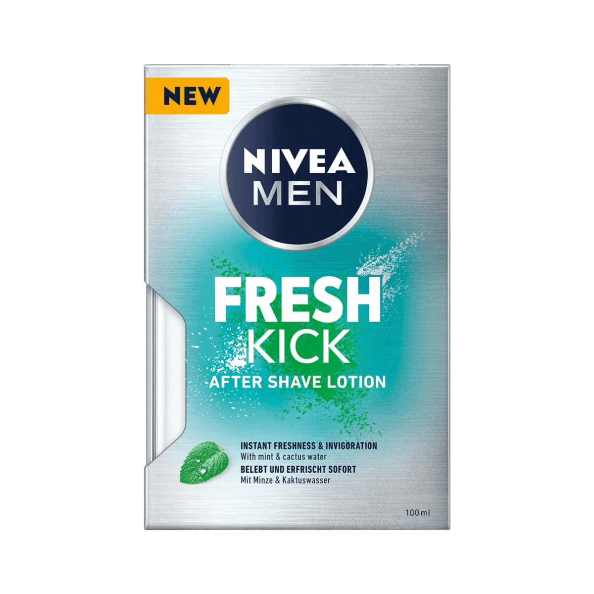 NIVEA-AFTER SHAVE-100ml-DE-M-FRESH KICK (AFTER SHAVE LOTION) - Image 2