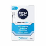 NIVEA-AFTER SHAVE-100ml-DE-M-SENSITIVE COOL (AFTER SHAVE LOTION) - Image 2
