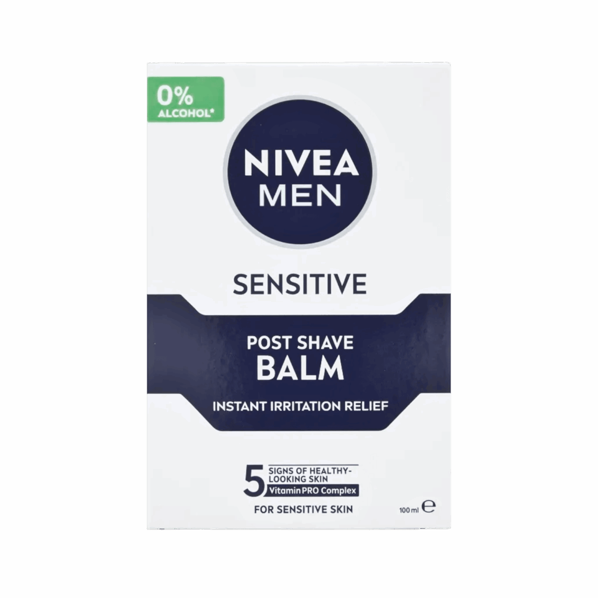 NIVEA-AFTER SHAVE-100ml-DE-M-SENSITIVE POST SHAVE BALM - Image 2