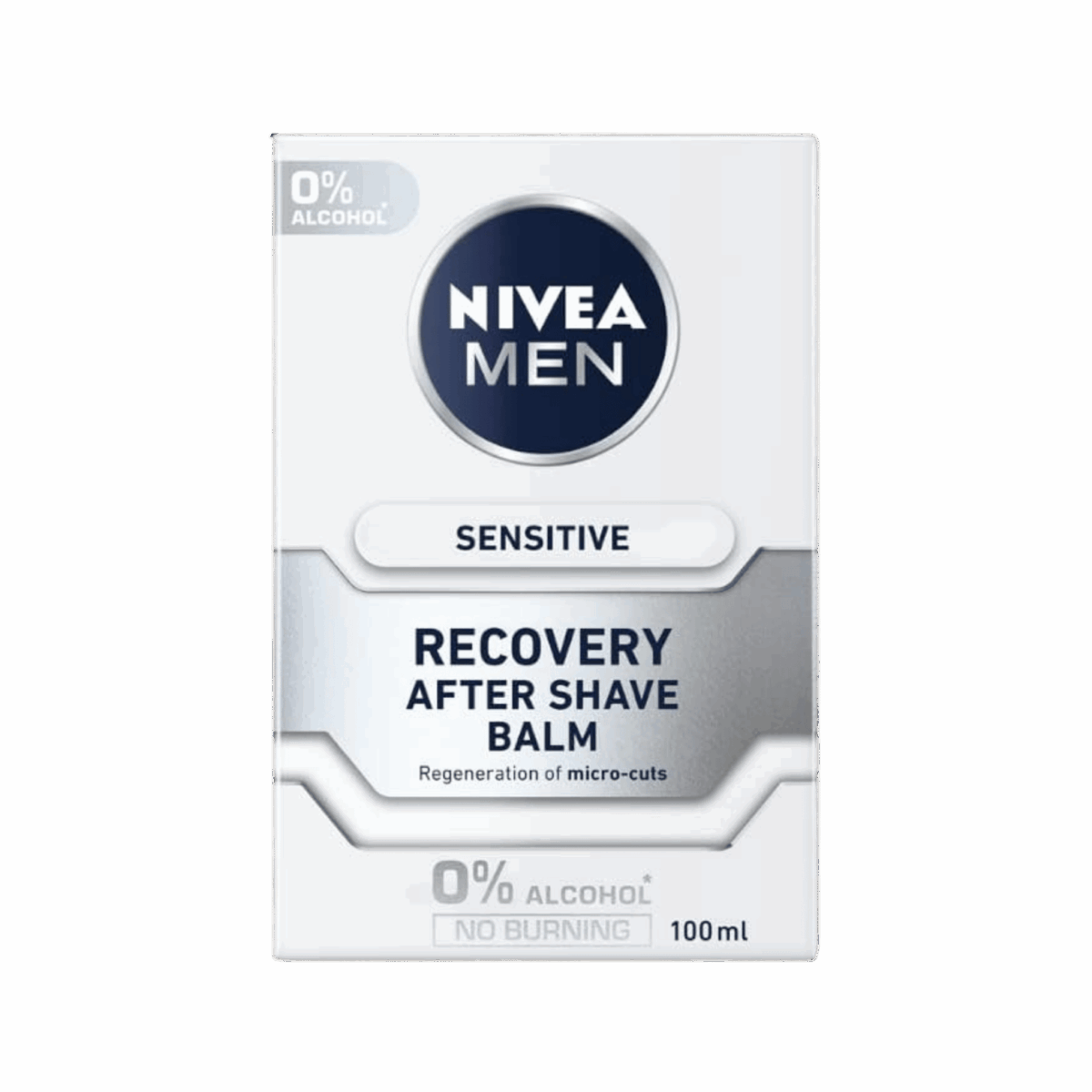 NIVEA-AFTER SHAVE-100ml-DE-M-SENSITIVE RECOVERY (AFTER SHAVE BALM) - Image 2