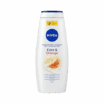 NIVEA-BODY WASH-650ml-DE-W-CARE & ORANGE