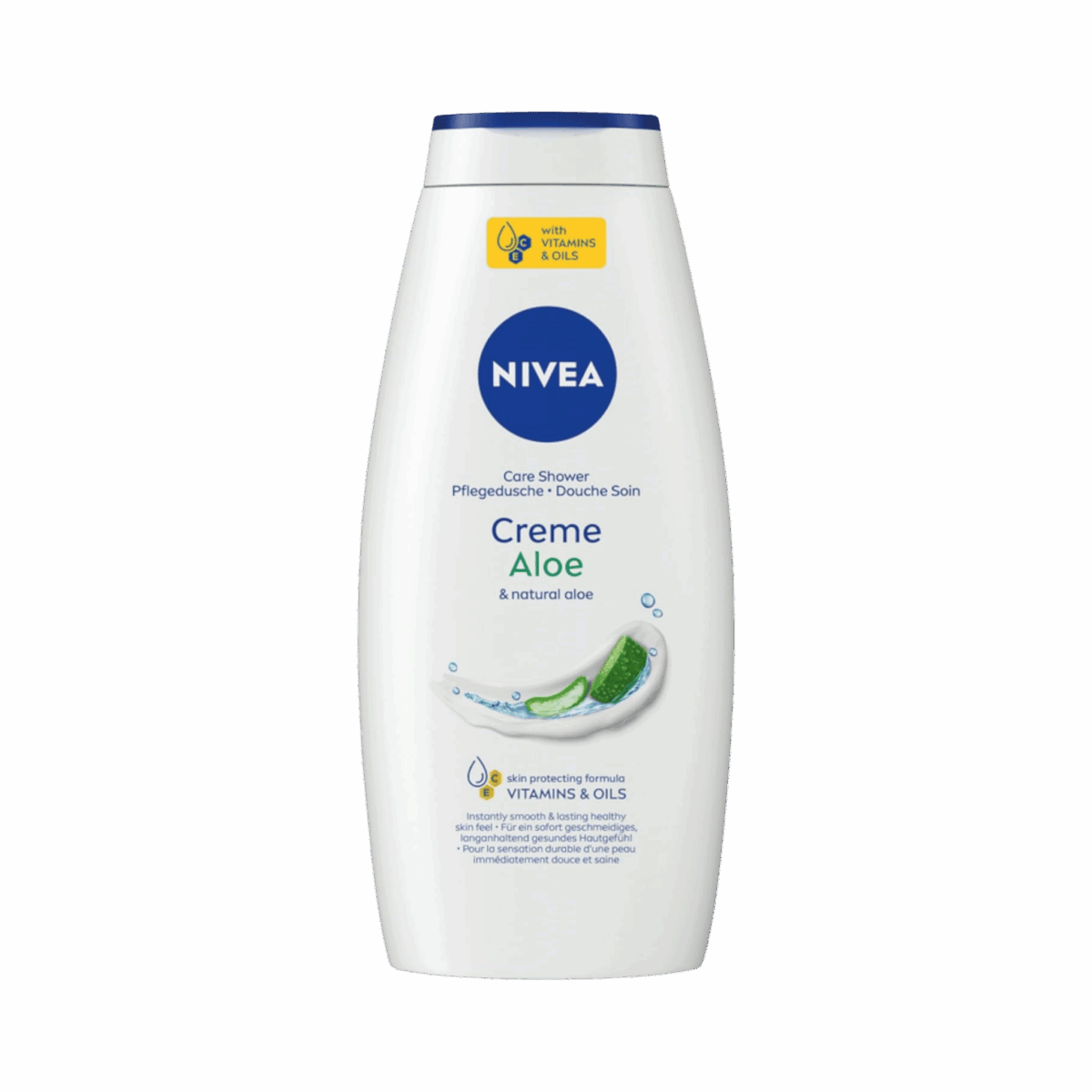 NIVEA-BODY WASH-750ml-DE-W-CREME ALOE - Image 1