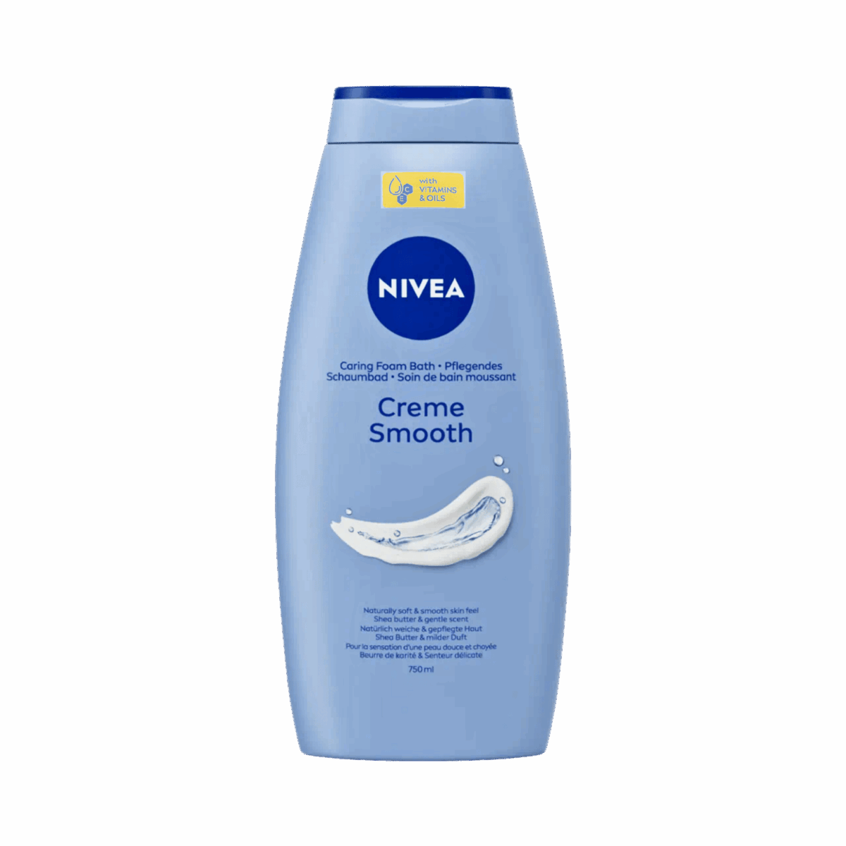 NIVEA-BODY WASH-750ml-DE-W-CREME SMOOTH - Image 1