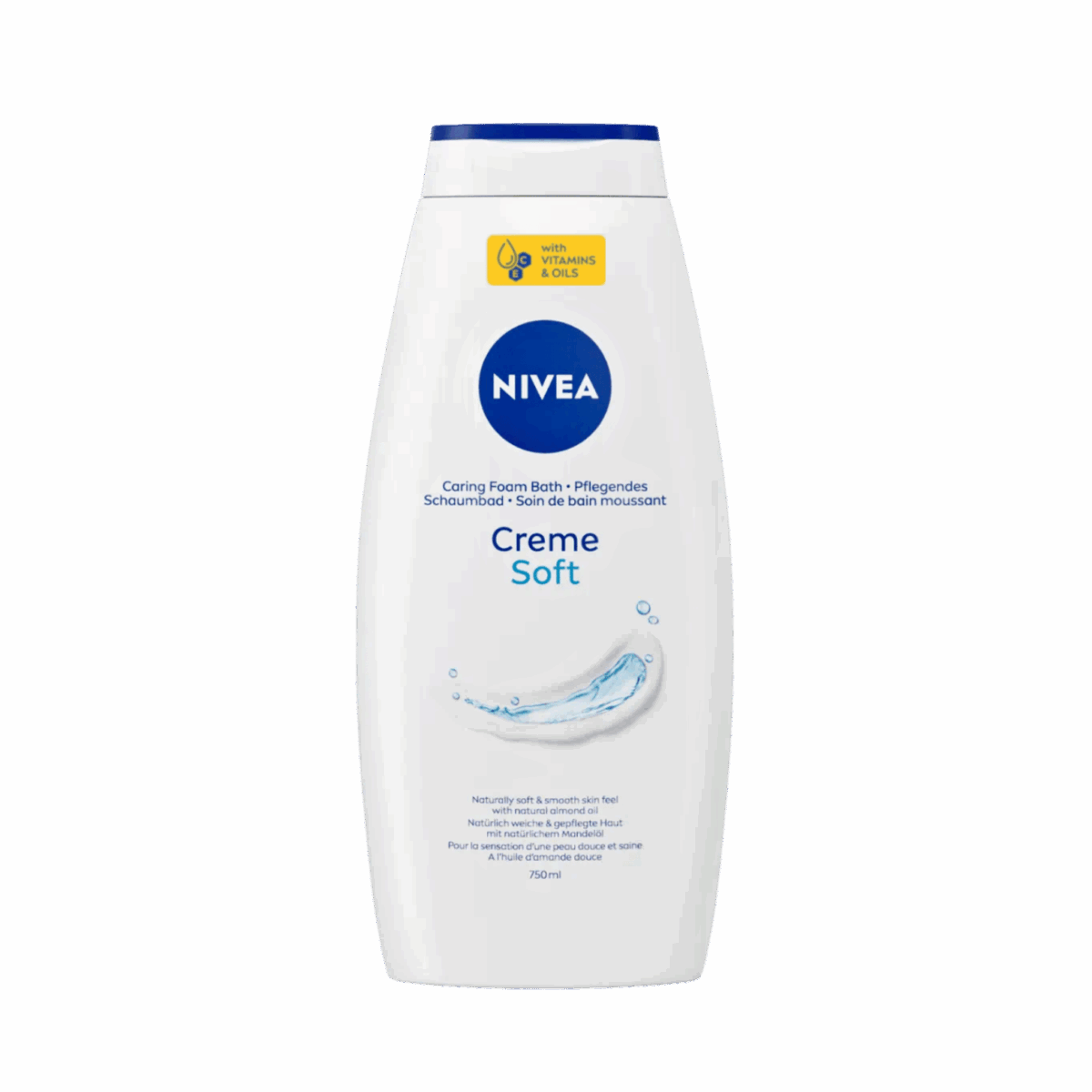 NIVEA-BODY WASH-750ml-DE-W-CREME SOFT - Image 1