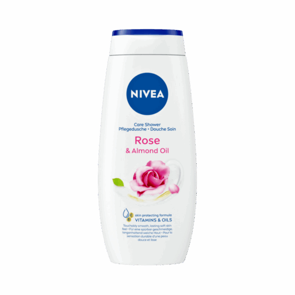 NIVEA-BODY WASH-750ml-DE-W-ROSE & ALMOND OIL