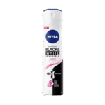 NIVEA-DEO SPRAY-150ml-DE-W-BLACK & WHITE INVISIBLE CLEAR
