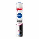 NIVEA-DEO SPRAY-200ml-DE-W-BLACK & WHITE INVISIBLE CLEAR