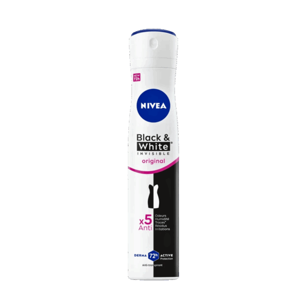 NIVEA-DEO SPRAY-200ml-DE-W-BLACK & WHITE INVISIBLE ORIGINAL