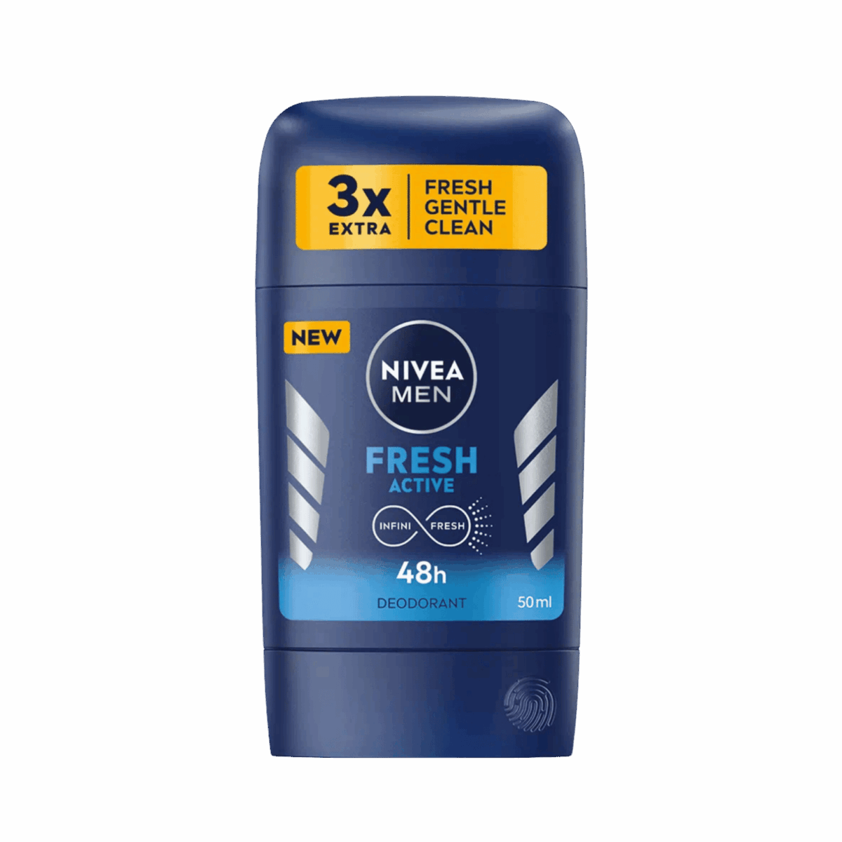 NIVEA-DEO STICK-50ml-DE-M-FRESH ACTIVE - Image 1