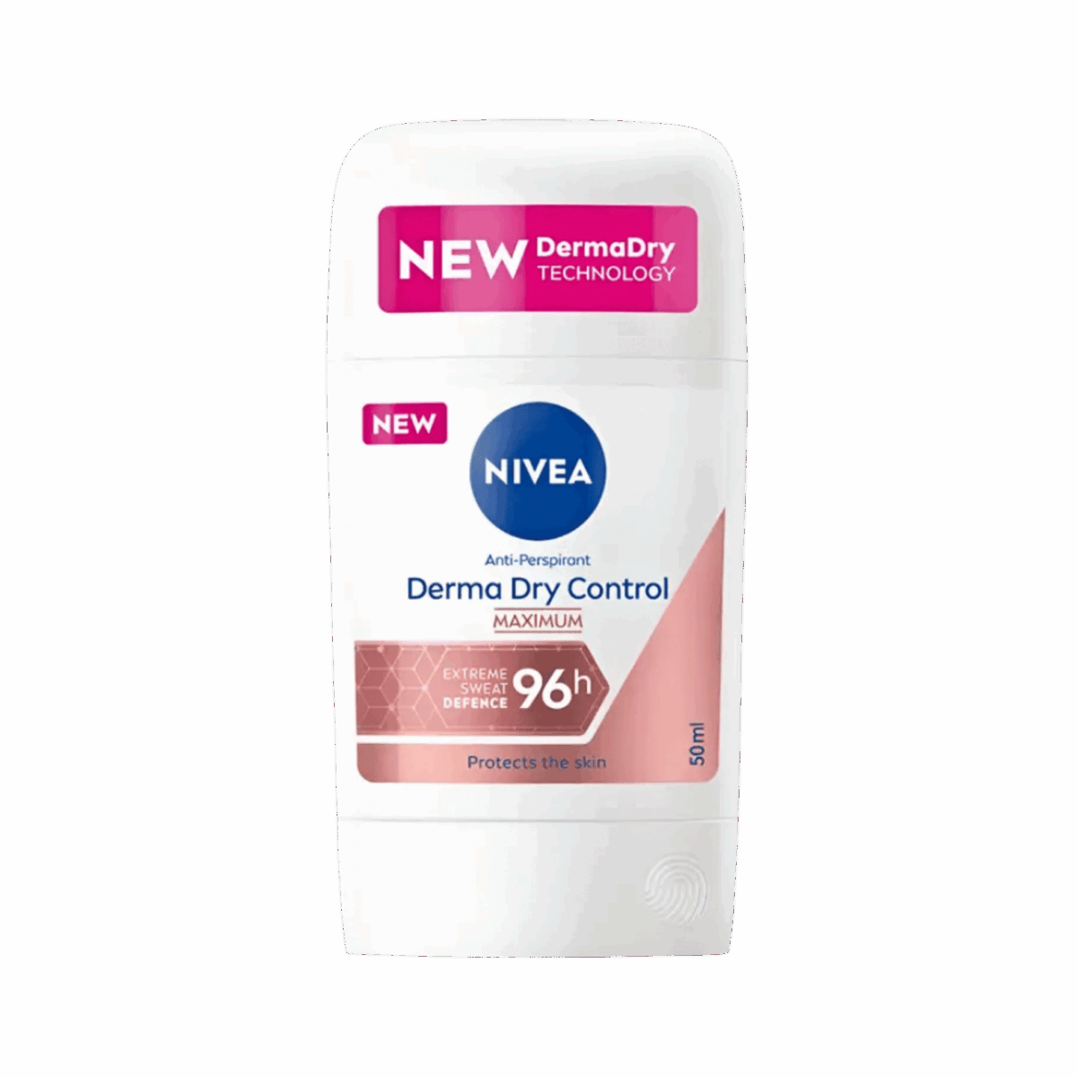 NIVEA-DEO STICK-50ml-DE-W-DERMA DRY CONTROL MAXIMUM - Image 1