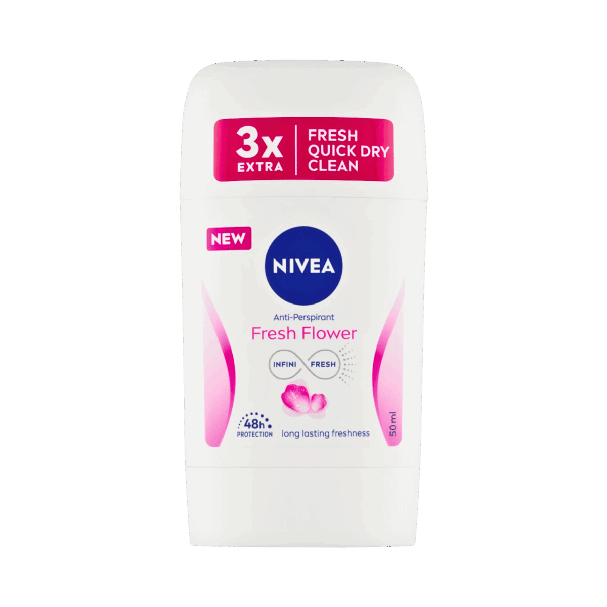 NIVEA-DEO STICK-50ml-DE-W-FRESH FLOWER - Image 1