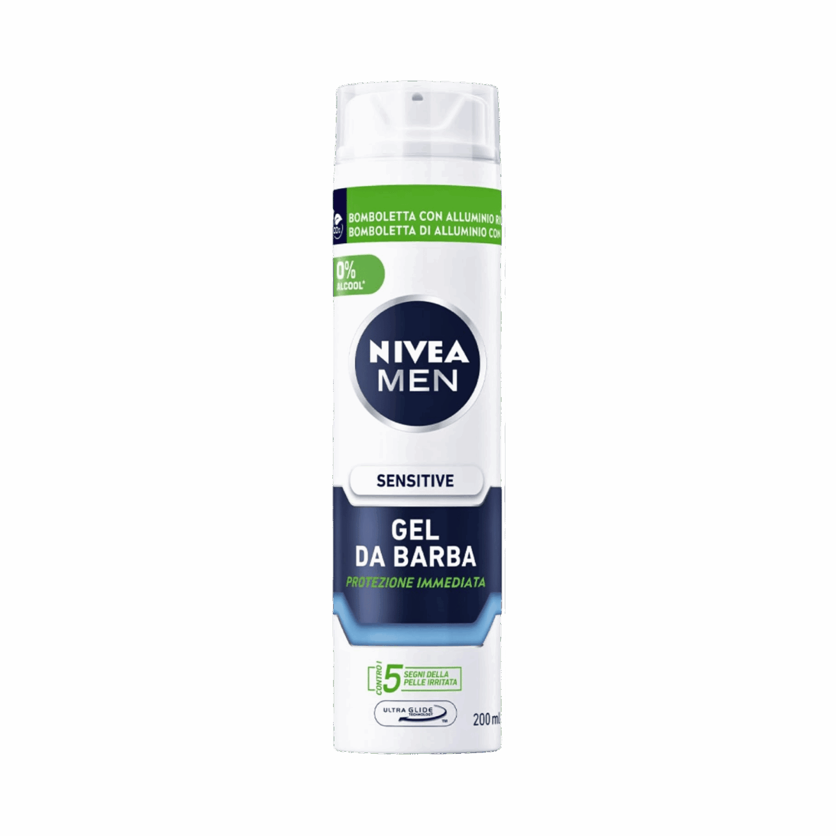 NIVEA-SHAVING GEL-200ml-DE-M-SENSITIVE - Image 1