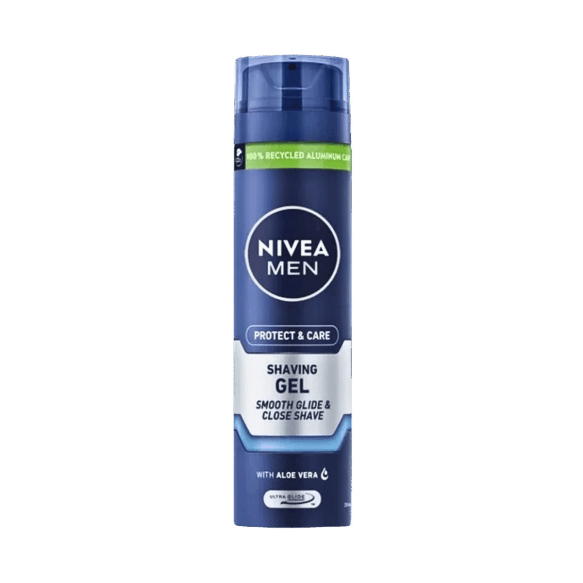 NIVEA-SHAVING GEL-200ml-PL-M-PROTECT & CARE - Image 1