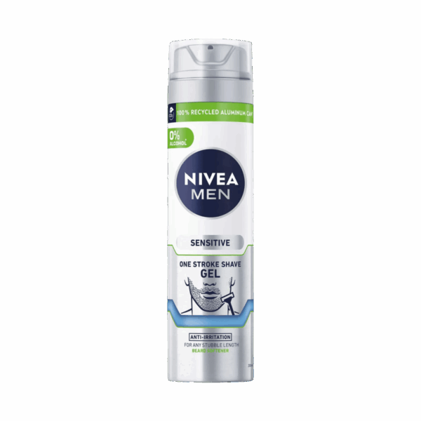 NIVEA-SHAVING GEL-200ml-PL-M-SENSITIVE 3-DAY BEARD