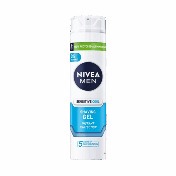 NIVEA-SHAVING GEL-200ml-PL-M-SENSITIVE COOL