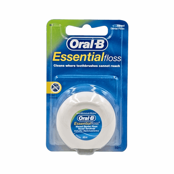 ORAL B-FLOSS-50m-MX-M/W-MINT WAXED