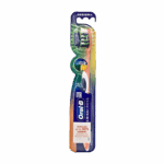 ORAL B-TOOTHBRUSH-kit-IN-M/W-CRISSCROSS ANTI-PLAQUE INDICATOR (MEDIUM)