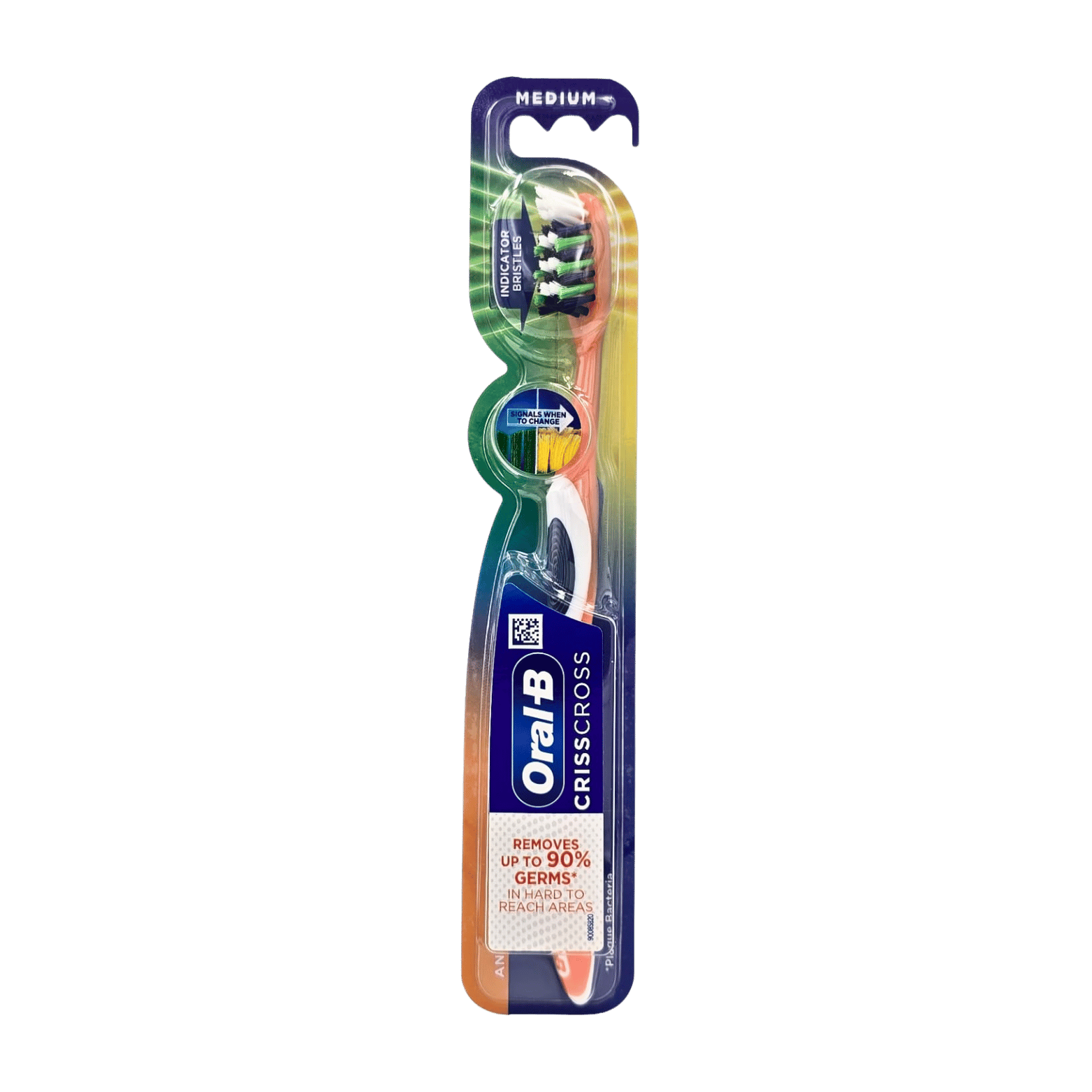 ORAL B-TOOTHBRUSH-kit-IN-M_W-CRISSCROSS ANTI-PLAQUE INDICATOR (MEDIUM) ORAL B-TOOTHBRUSH-kit-IN-M/W-CRISSCROSS ANTI-PLAQUE INDICATOR (MEDIUM) - Image 1