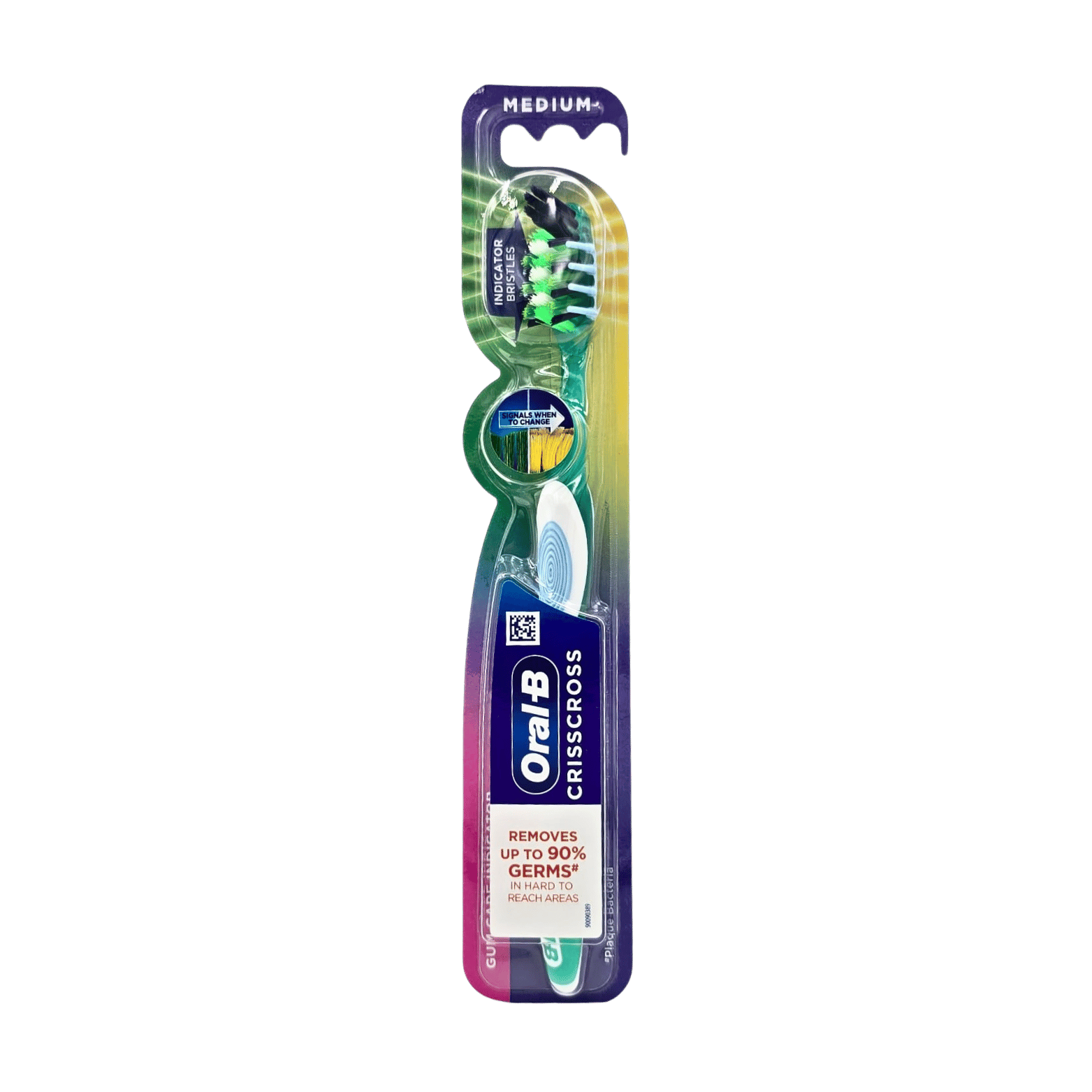 ORAL B-TOOTHBRUSH-kit-IN-M_W-CRISSCROSS GUM CARE INDICATOR (MEDIUM) ORAL B-TOOTHBRUSH-kit-IN-M/W-CRISSCROSS GUM CARE INDICATOR (MEDIUM) - Image 1