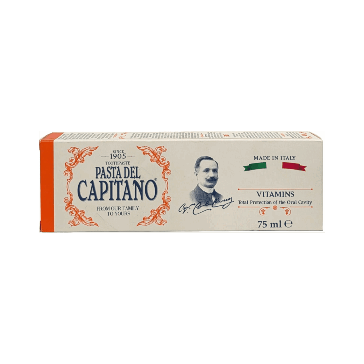 PASTA DEL CAPITANO-TOOTHPASTE-75ml-IT-M/W-VITAMINS - Image 1