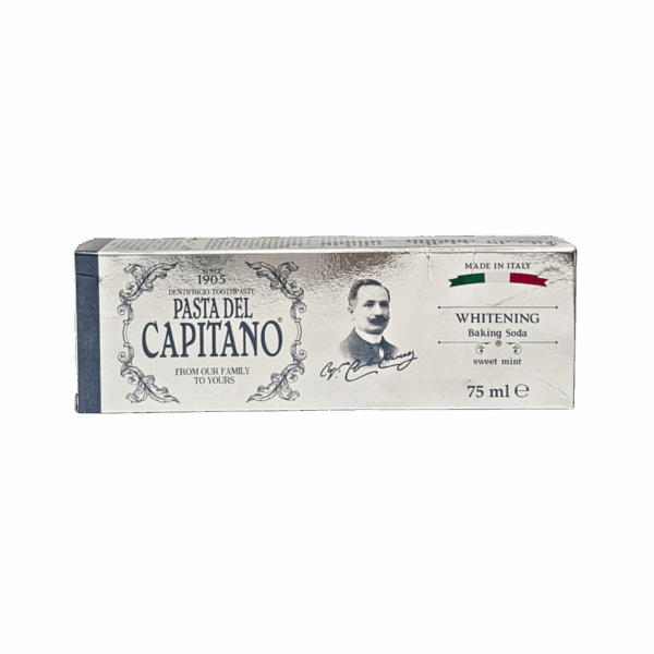 PASTA DEL CAPITANO-TOOTHPASTE-75ml-IT-M/W-WHITENING BAKING SODA