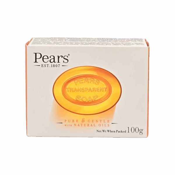 PEARS-SOAP-100g-IN-M/W-NATURAL OILS (ORANGE)