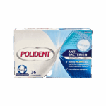 POLIDENT-DENTURE TAB-36's-FR-M/W-ANTI-BACTERIN (ARABIC)