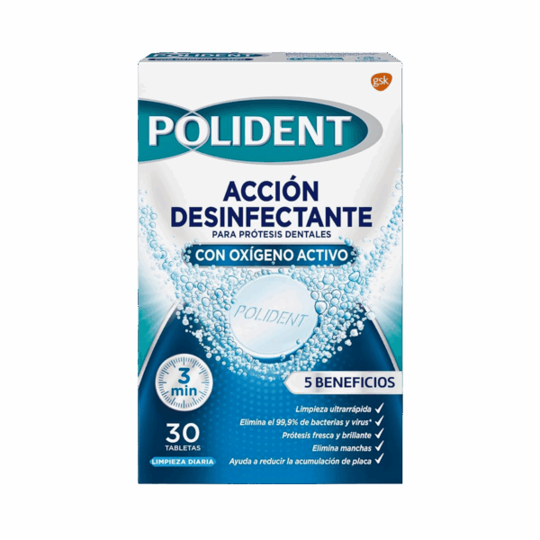 POLIDENT-DENTURE TAB-48's-PT-M/W-ACCION DESINFECTANTE