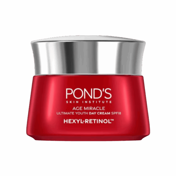 PONDS-CREAM-45g-TH-W-AGE MIRACLE HEXYL-RETINOL DAY CREAM SPF18