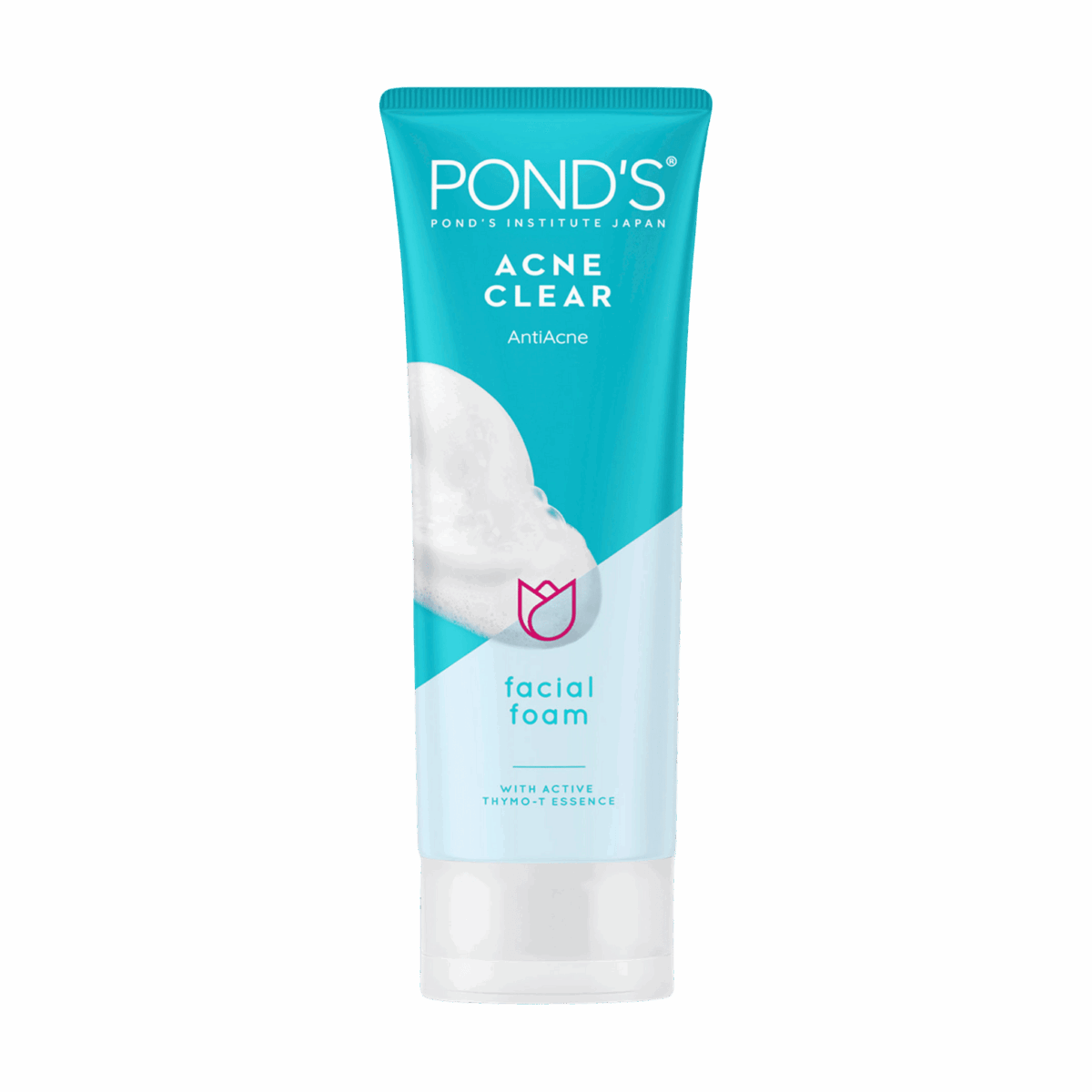 PONDS-FACE WASH-100g-ID-W-ACNE SOLUTION - Image 1