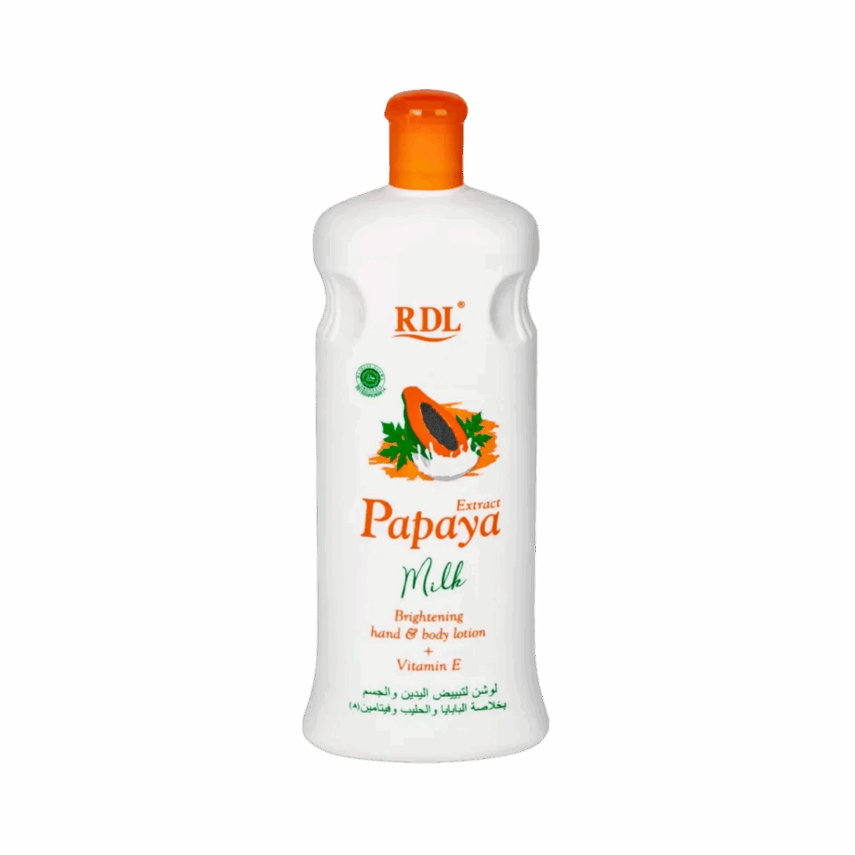 RDL-LOTION-600ml-ID-W-PAPAYA EXTRACT MILK + VITAMIN E - Image 1