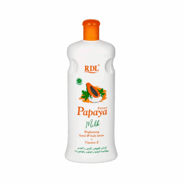 RDL-LOTION-600ml-ID-W-PAPAYA EXTRACT MILK + VITAMIN E