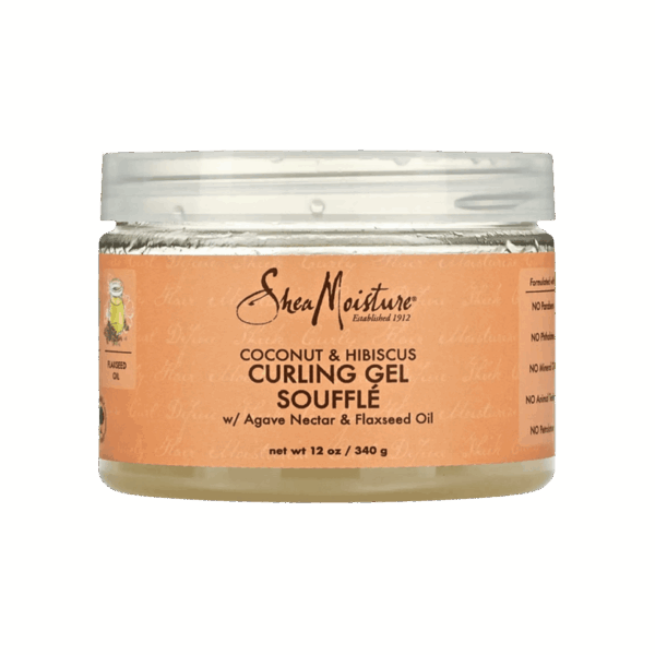 SHEA MOISTURE-HAIR GEL-340g-US-W-COCONUT & HIBISCUS CURLING GEL SOUFFLE