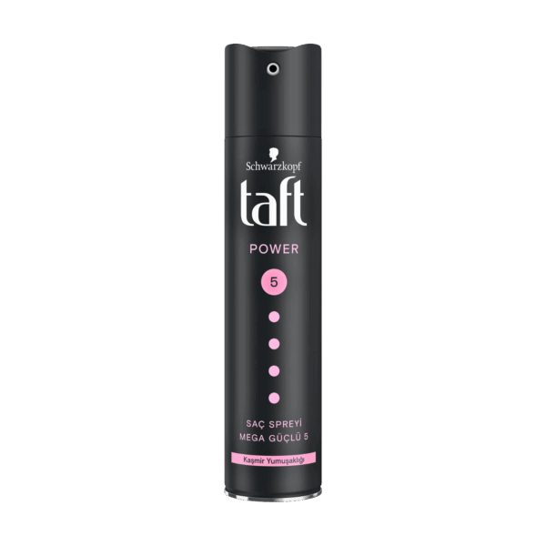 TAFT-HAIR SPRAY-250ml-DE-W-POWER KASMIR YUMUSAKLIGI 5