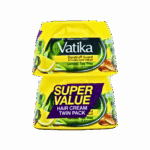 VATIKA-HAIR CREAM-140ml-AE-M/W-HAIRFALL CONTROL (TWIN PACK)