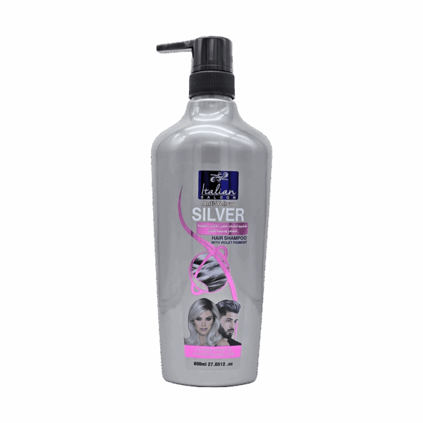 ITALIAN SALOON-SHAMPOO-800ml-AE-M/W-GREY