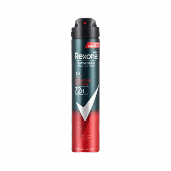 REXONA-DEO SPRAY-200ml-AR-M-10X ANTIBACTERIAL PROTECTION