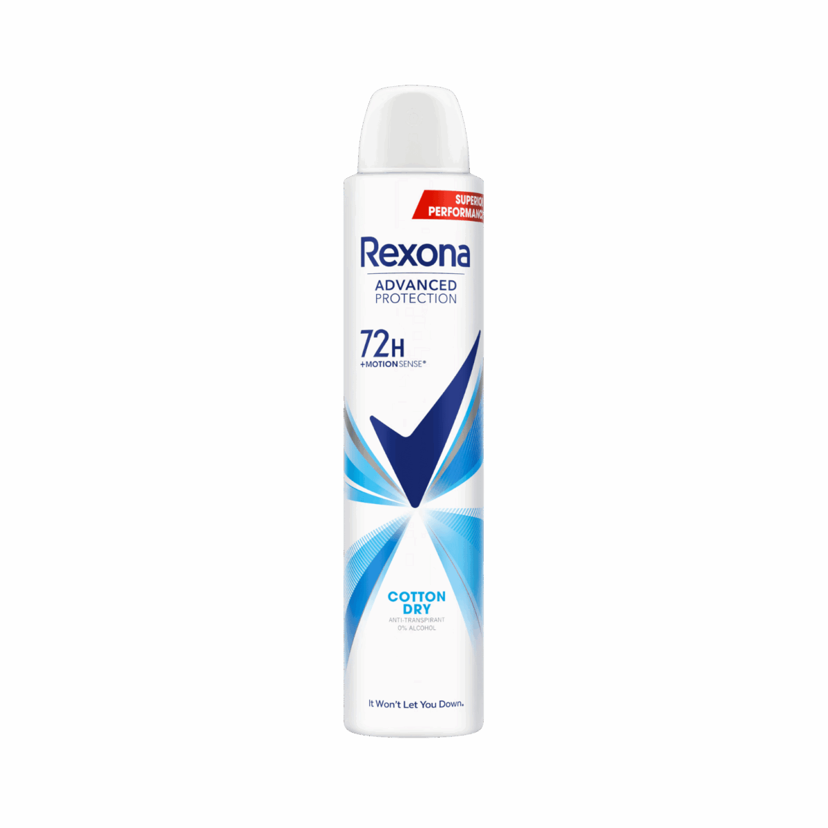 REXONA-DEO SPRAY-200ml-AR-W-COTTON DRY - Image 1